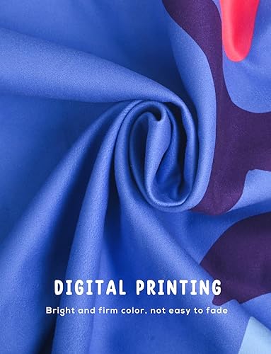 Miniatura 6 de AOOGD Toalla de playa de microfibra para niños, tiburón azul, toalla de baño absorbente de secado rápido, toalla de baño absorbente de 51 x 31