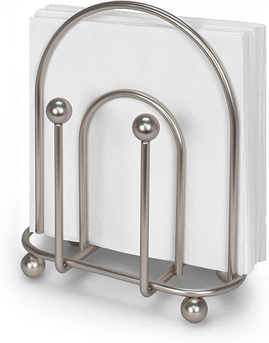 Miniatura 2 de Spectrum Diversified Despensa Works Arco vertical vertical con asa mesa de comedor contemporánea servilleta de almacenamiento para la organización