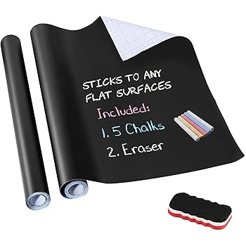 Amazon Com Leeloon Papel De Contacto Para Pizarra Pegatinas De