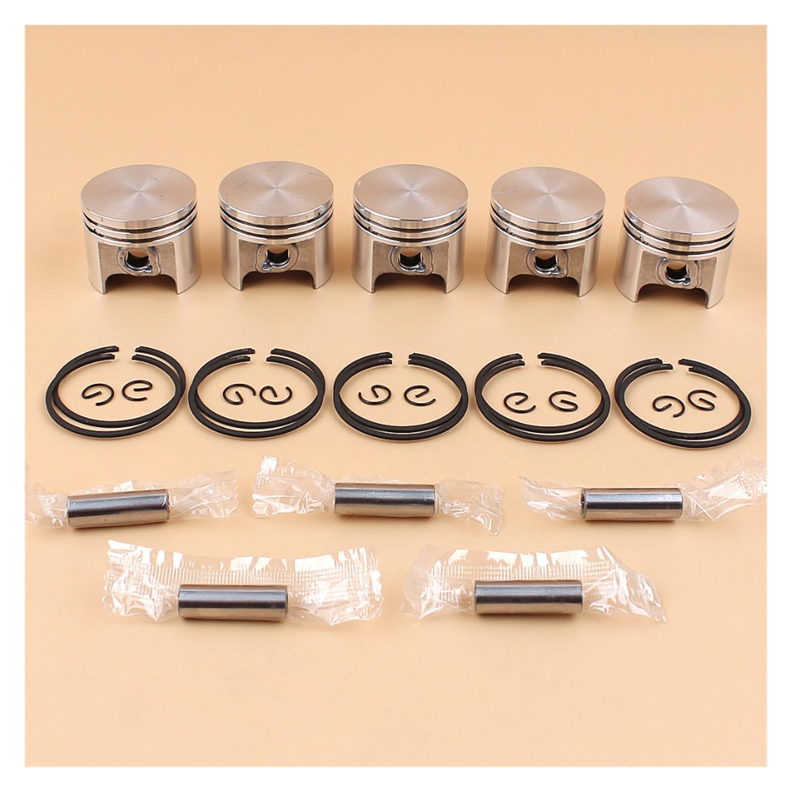 Kit axe et bagues de piston 37mm pour tronçonneuse STIHL MS170 et 017