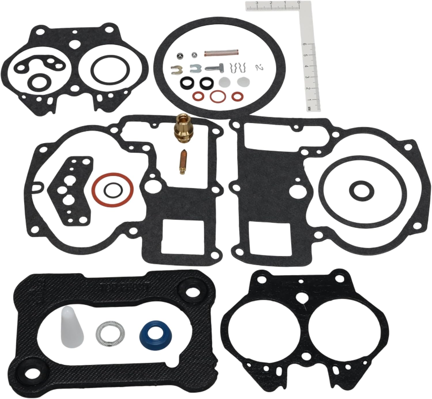 Carburetor Rebuild Kit 941A, 2 Barrel Carb Rebuild, Model 2GC Repair Kit, Made in USA w/OE-Matched Needle, Flange, Seat, Compatible with Select Chevrolet 1974-1978 & GMC 1974-1975 + More