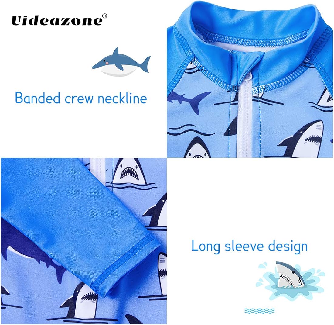 uideazone Baby Toddler Boys Girls Zipper Rash Guard Swimsuit UPF 50+ One Piece Beach Swimwear Bathing Suits 6-36 Months: Clothing, Shoes & Jewelry