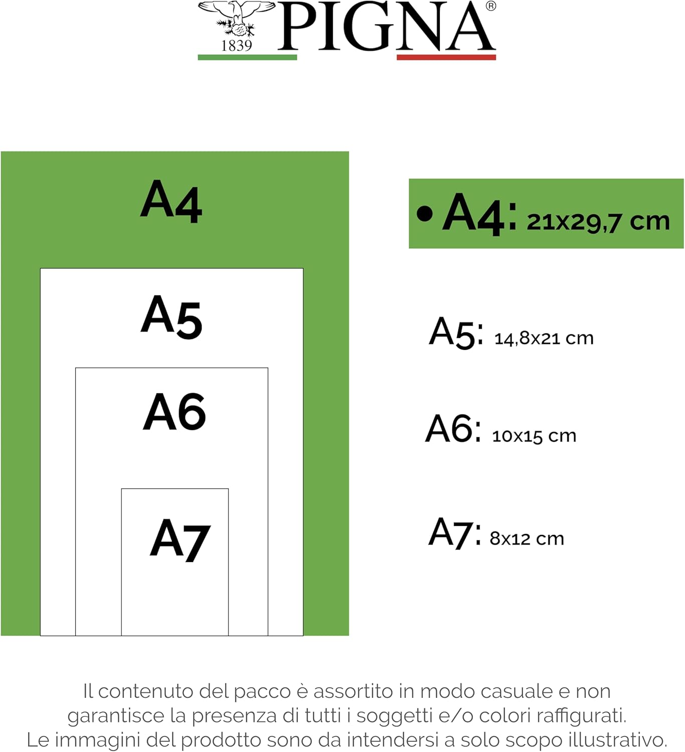 Pigna 02156285 M Notepad