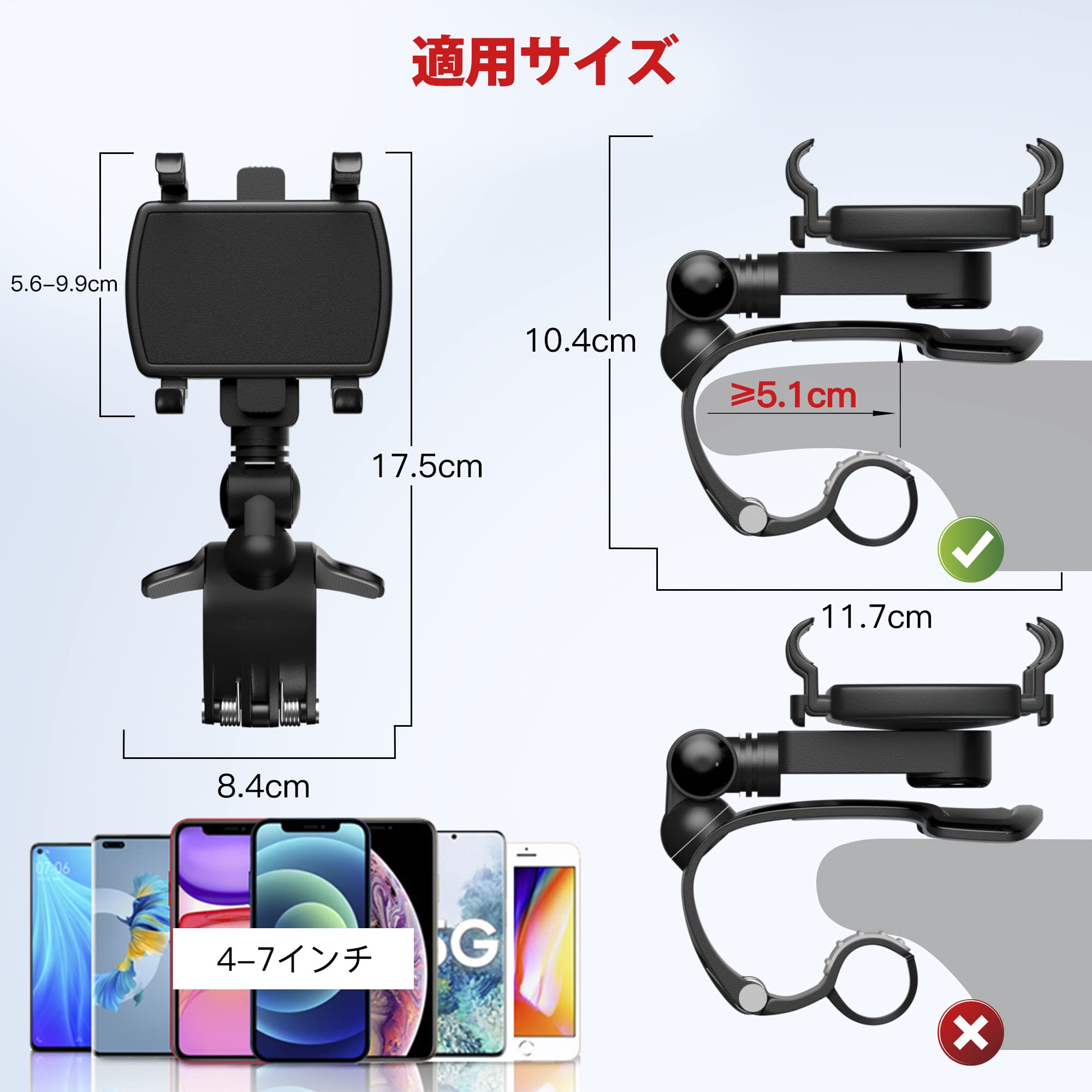 Amazon.co.jp: スマホホルダー 車,携帯ホルダー スマホスタンド 車