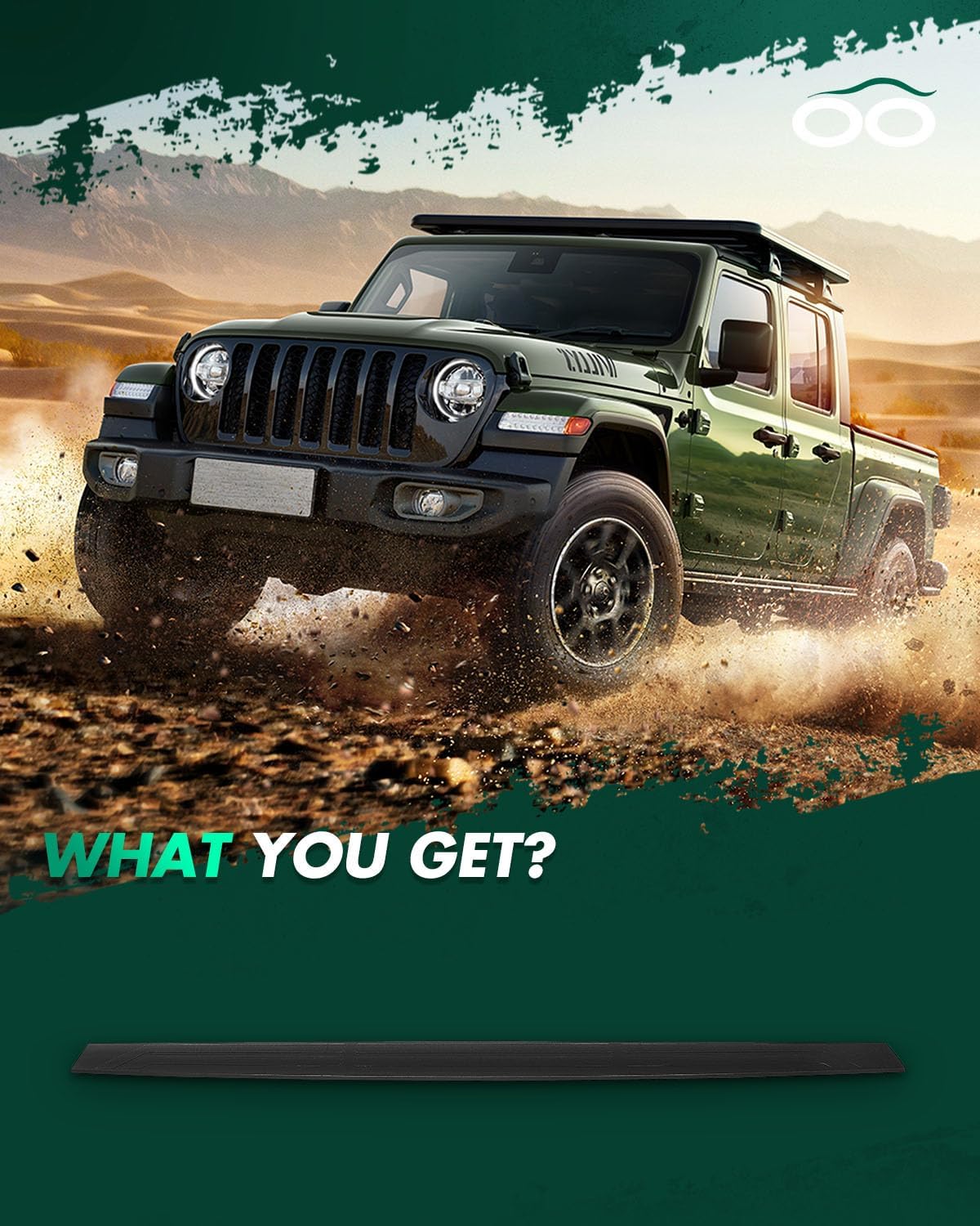 SCITOO 1PC Tailgate Molding Cap 2014-2018 for Toyota for Tundra Accessories Matte Black Top Rear Tailgate Moulding Trim