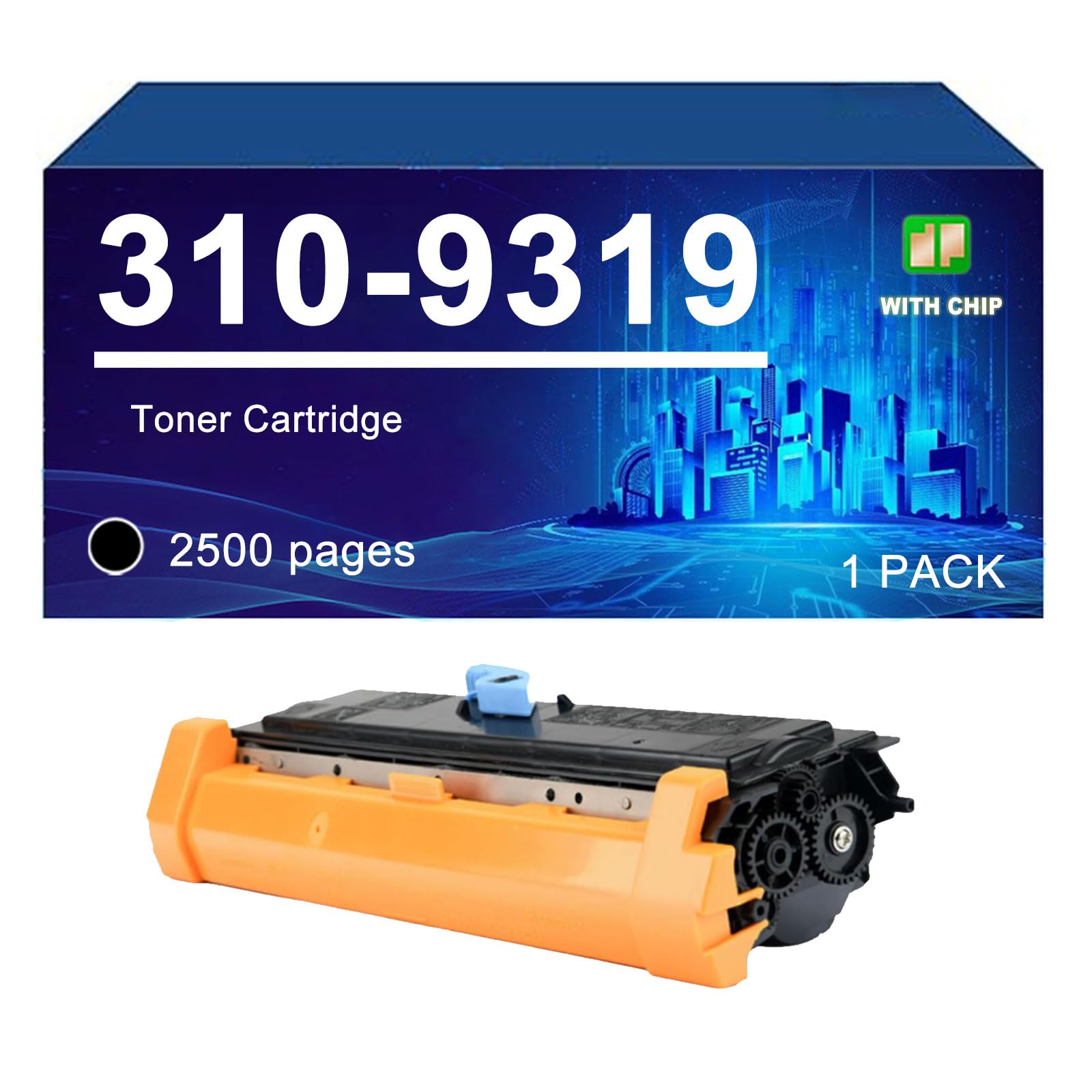 310-9319 Cartuchos De Tóner Compatibles Con La Impresora Para Dell 1125