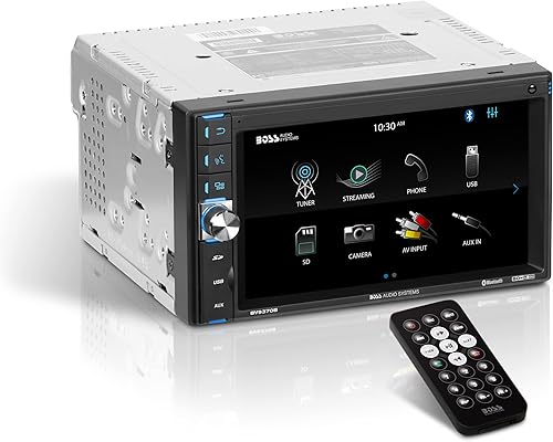 Reproductor BOSS Audio Double Din pantalla táctil Bluetooth MP3USBSD AMFM estéreo para coche 65 pulgadas monitor LCD digital control remoto