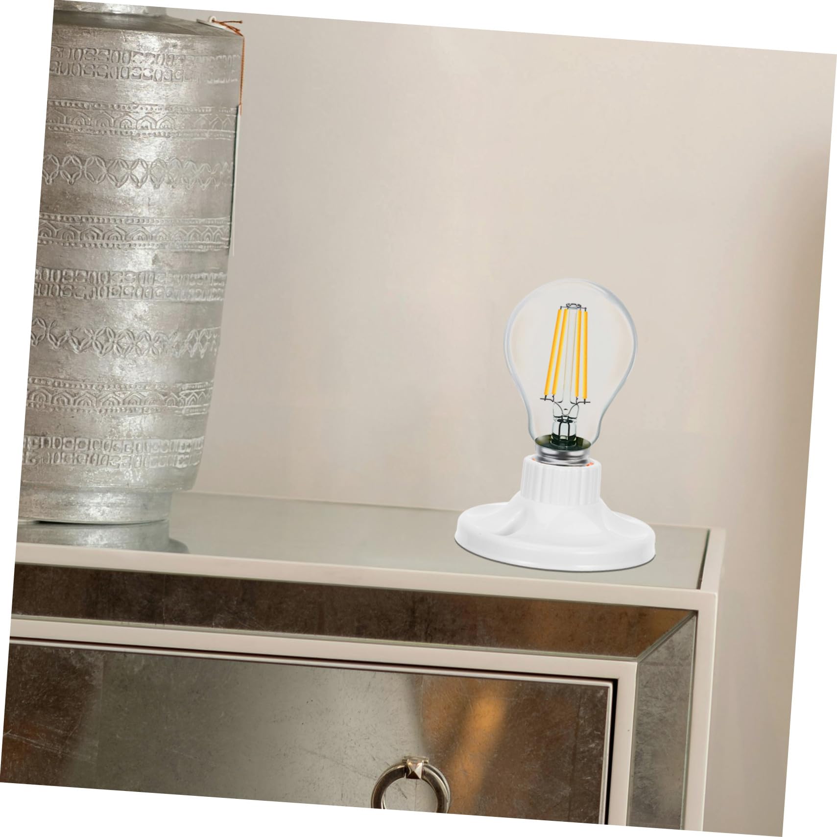 Douilles D’éclairage E27 à Vis 24 Pièces Certifié Ac250v – Culot En Bakélite 120mm, Haute Puissance Et Épaisseur Renforcée – Adaptateur Luminaire Pour Usage Domestique Et Réparation Lampes