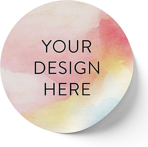 Vista 1169 de DayStar Custom Signs & Design - 100 adhesivos de vinilo personalizables, con texto, imagen, diseño y logotipo; adhesivos para logotipo de embalaje