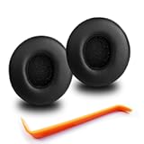 Solo 3 Ear Pads - Replacement Earpads for Beats Solo 2 & Solo 3 Wireless Headphones (Black)
