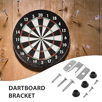 ダーツボード 壁掛け用ブラケット付き 61owiOb9dYL._AC_UF350,