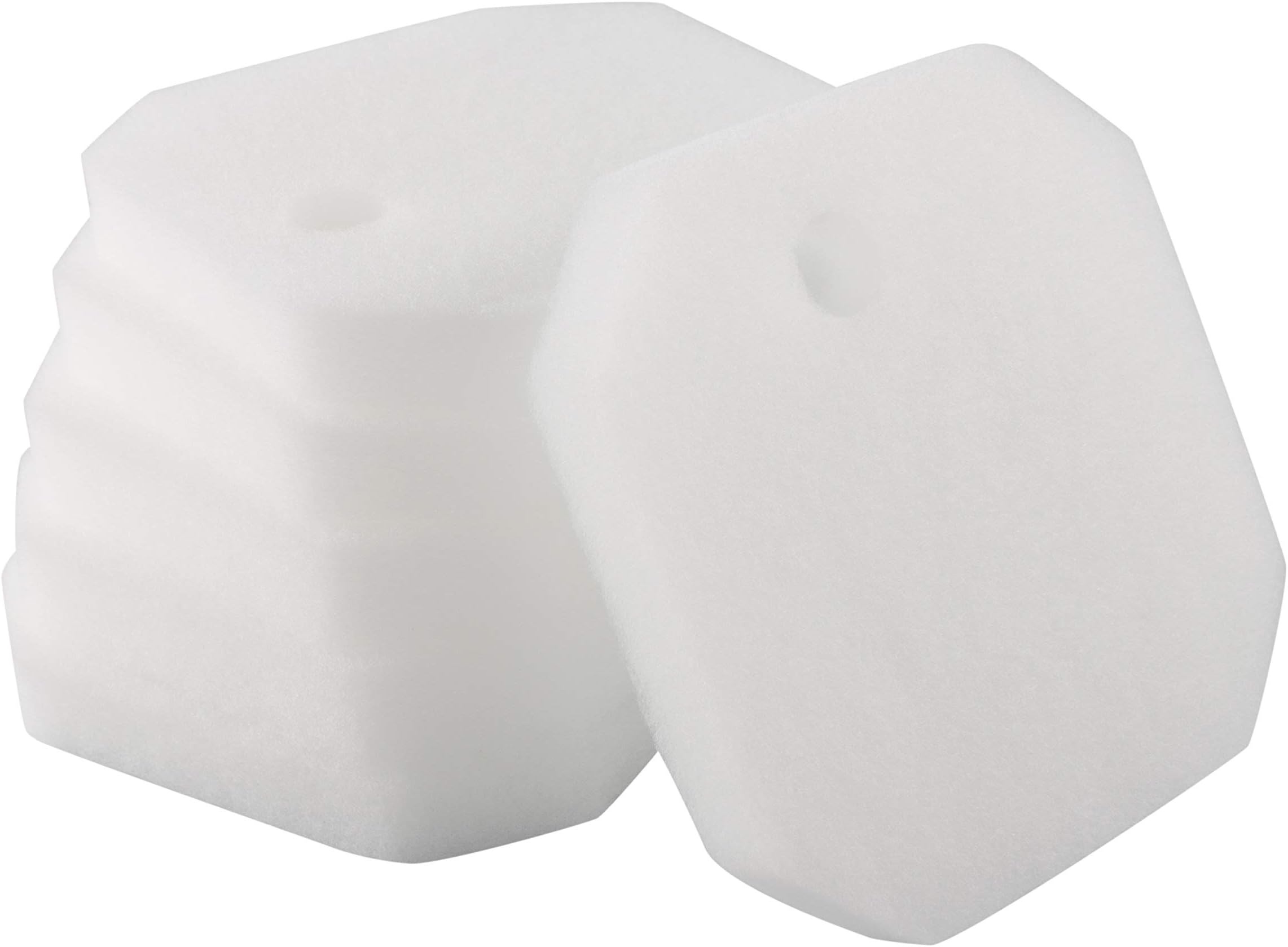 LTWHOMEReplacement White Fine Filter Pads Fit for Eheim 2616225 Professional 2222/2324 and Experience 150/250/250T (Pack of 6)