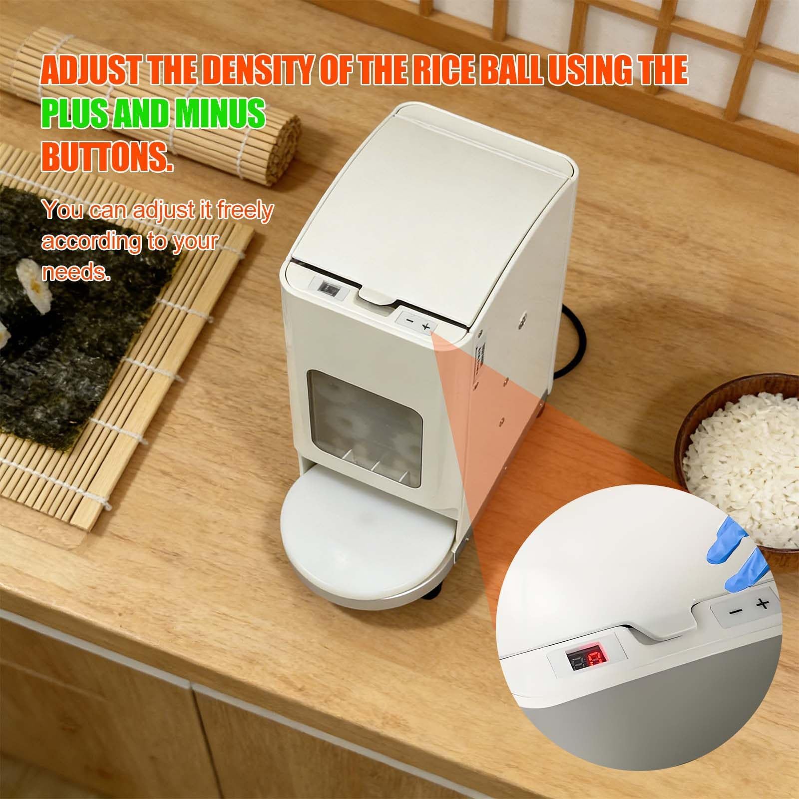 Creatore automatico della palla del riso del sushi, macchina di formatura commerciale 1200pcs/h, acciaio inossidabile per il ristorante & da asporto