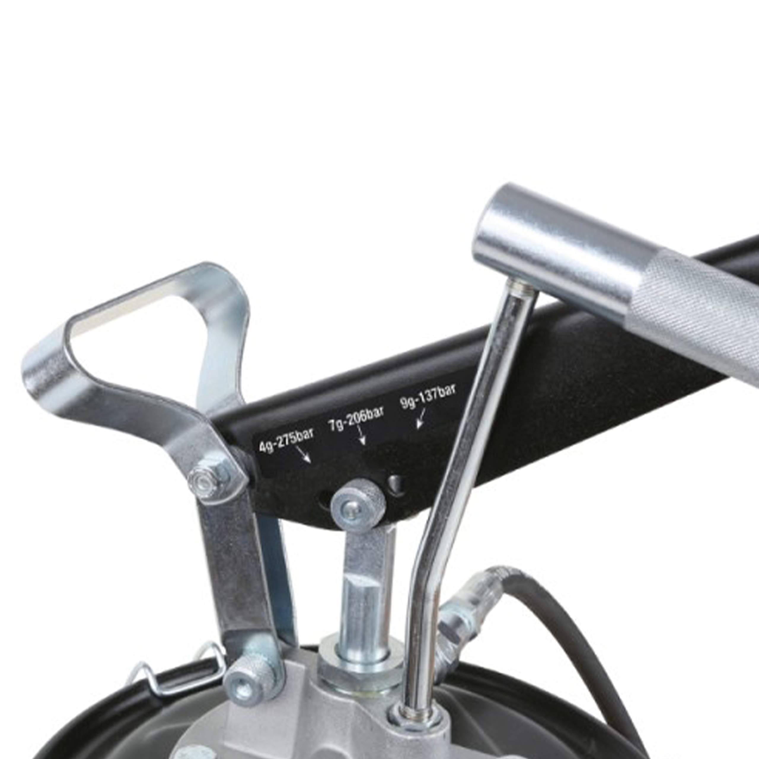 BETA 1750KG10 - Ingrassatore a leva da 10 kg con tubo ad alta pressione da 2 m