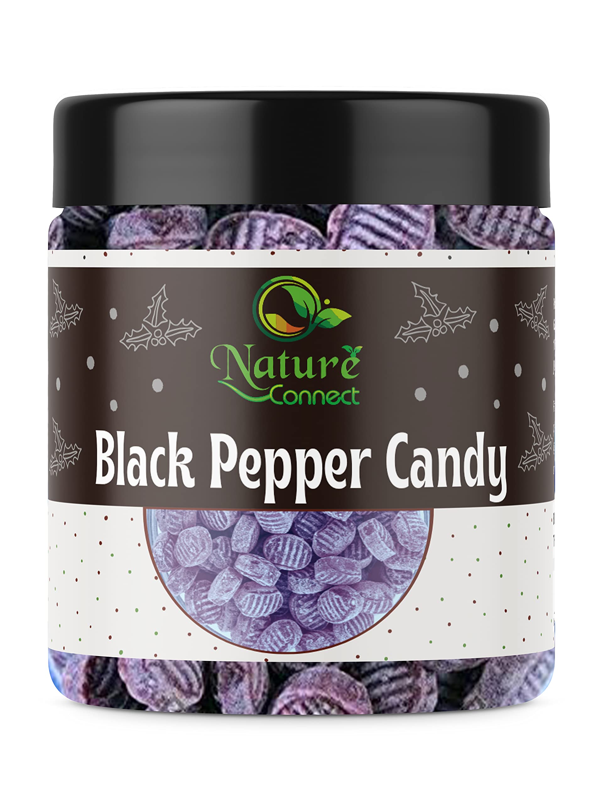 Nature Connect Black Pepper Flavoured Candy 400 gms | Kali Mirch Candy| Kala Khatta candy [Jar Pack] (B09Q8RFSF8) Amazon Price History, Amazon Price Tracker