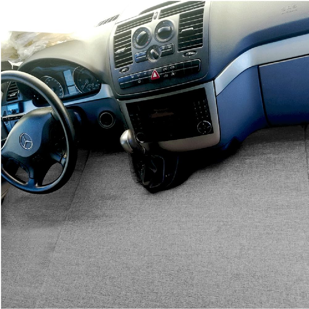 K´Foam Faltmatratze für Vorderbett Camper für Mercedes Viano grau (2003-2014) W639