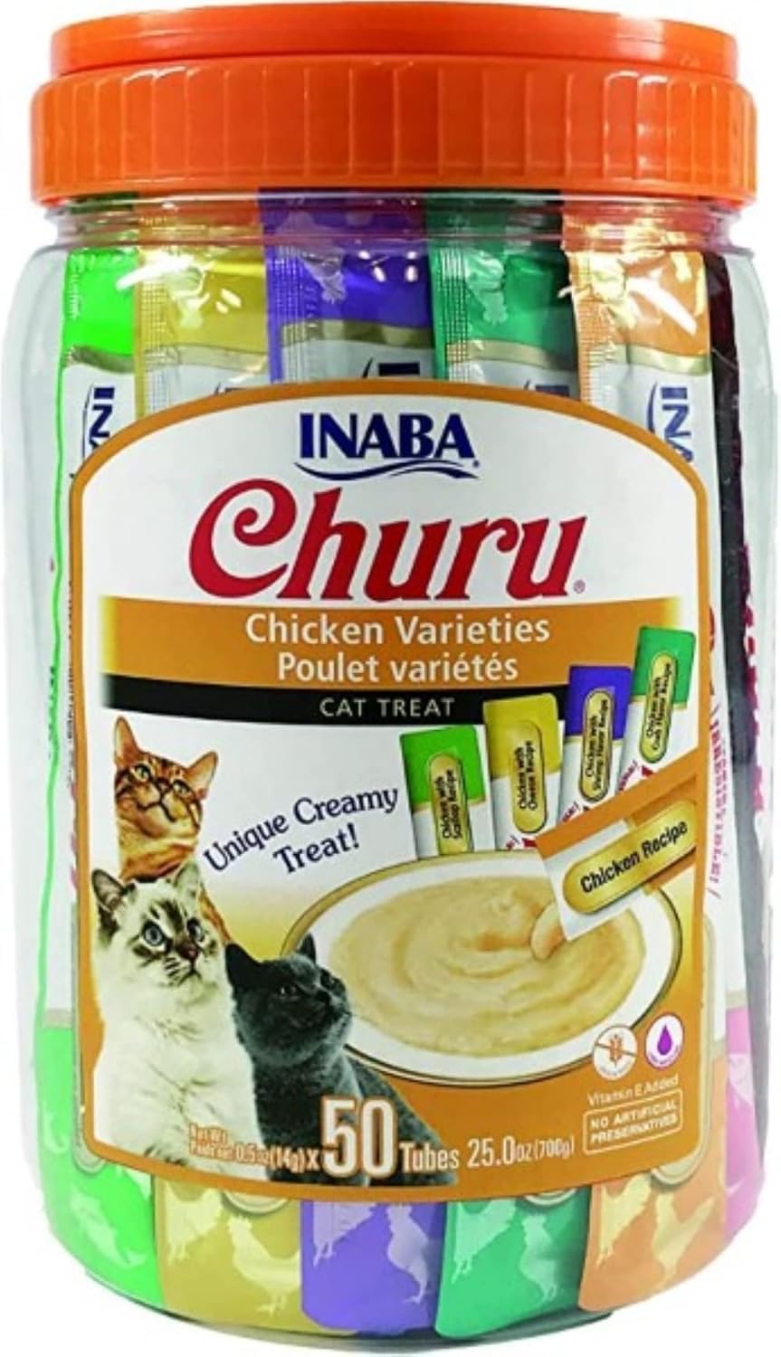 Churu 50-Sticks Variety Bucket