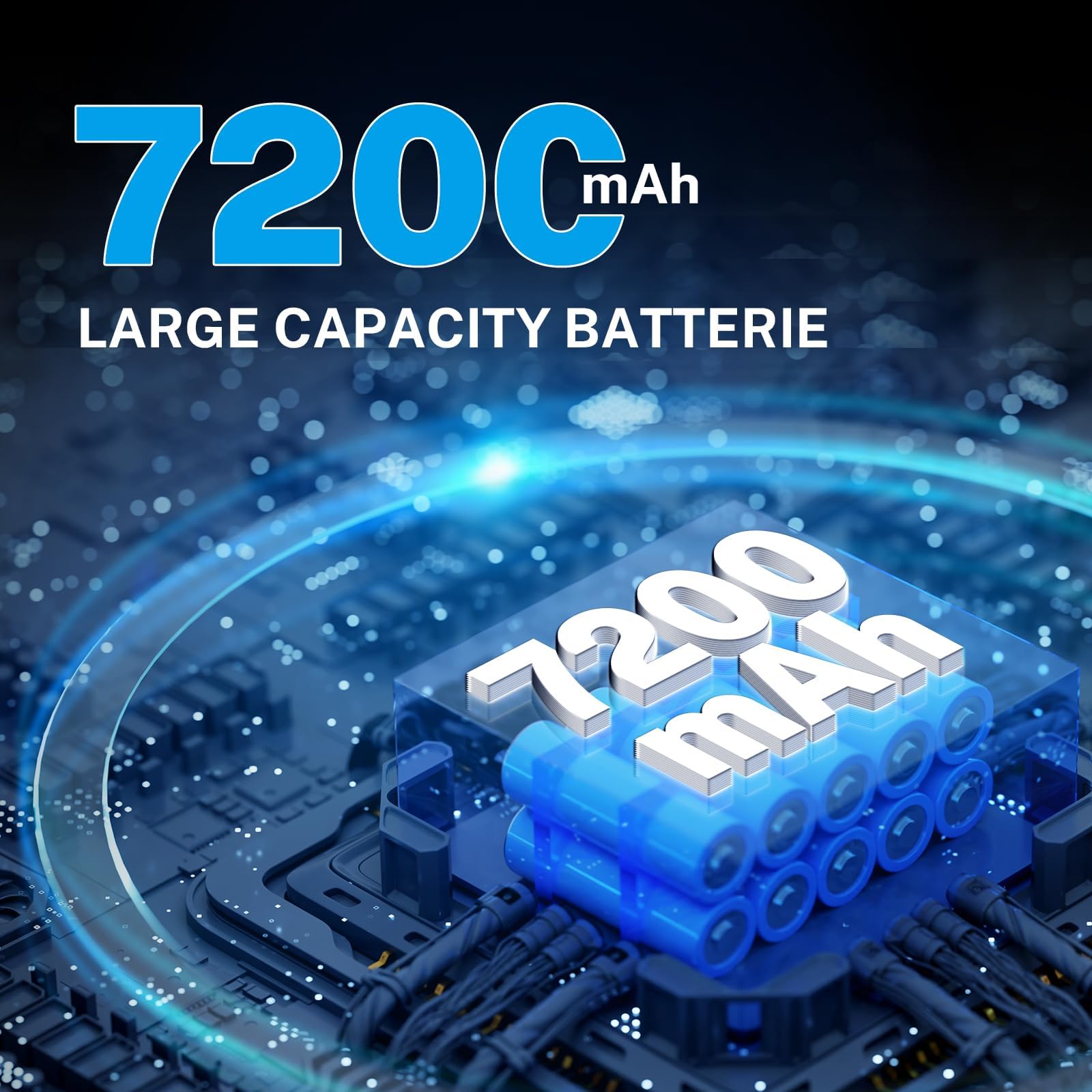 7200 mAh, akumulator do Dyson V10 Cyclone/Animal/Absolute/Fluffy/Motorhead SV12, bezprzewodowa ładowarka, odkurzacz ręczny, akumulator zastępczy o dużej pojemności (1 filtr pocztowy)