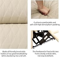 Vista 6 de Juego de sofá reclinable eléctrico de cuero con LED, juego de muebles de sala de estar, juego de sofá de cuero con puerto USB, consola