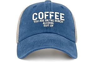 Coffee You are On The Bench Alcohol Suit Up Hat