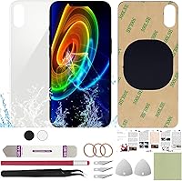 Vista 41 de Funda trasera de repuesto compatible con iPhone 11 de 6.1 pulgadas + herramientas profesionales (negro)