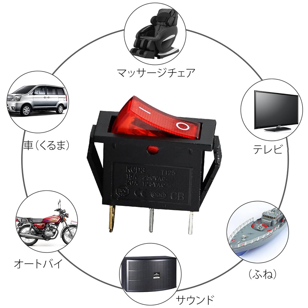 その他 OnOFF Amazon.co.jp: SODIAL(R)2pcs x ON-OFF 2ポジションSPST2ピン