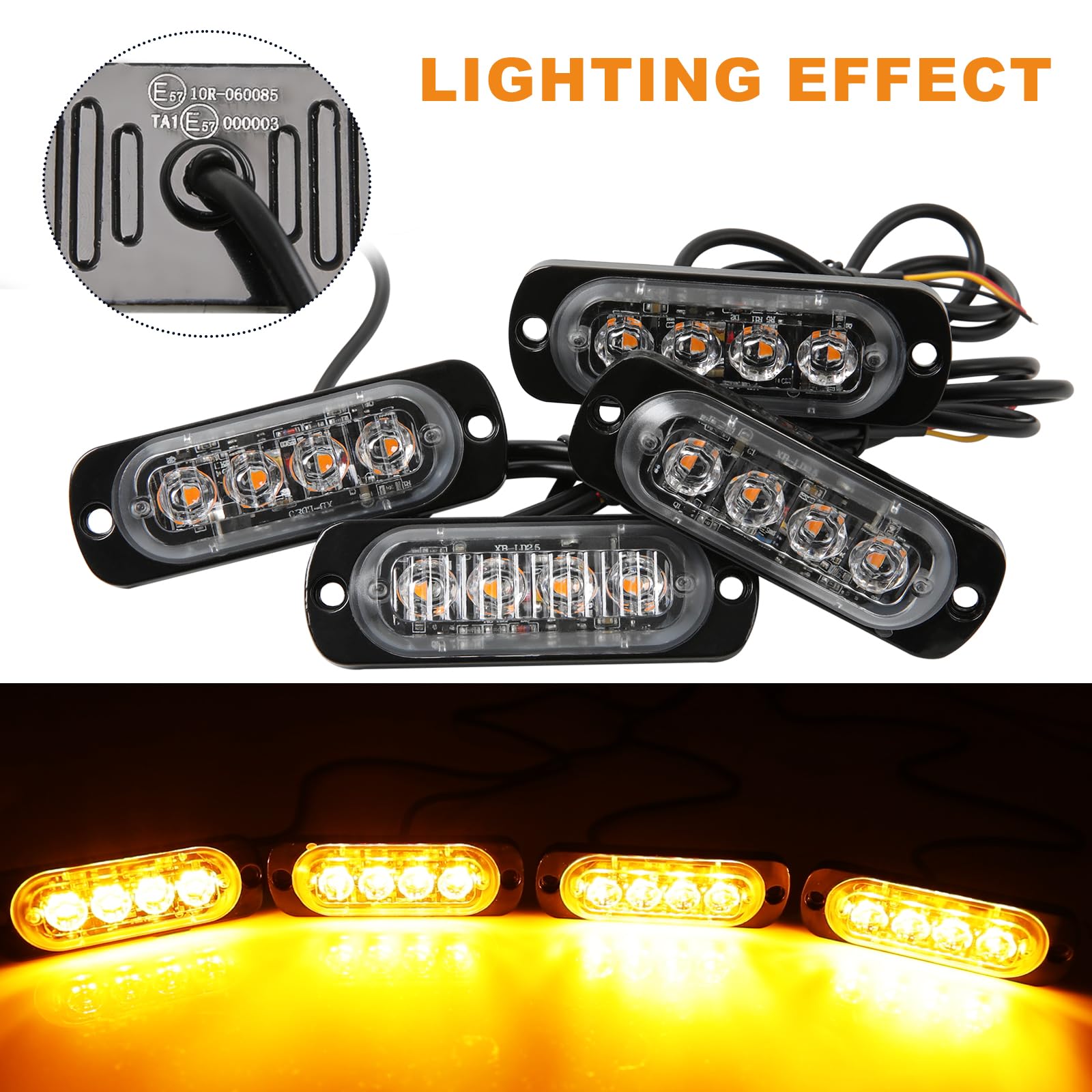 120 diodi LED precablati da 3 mm, 12 V, luce pre-cablata 120 diodi LED precablati da 3 mm, 12 V, luce pre-cablata
