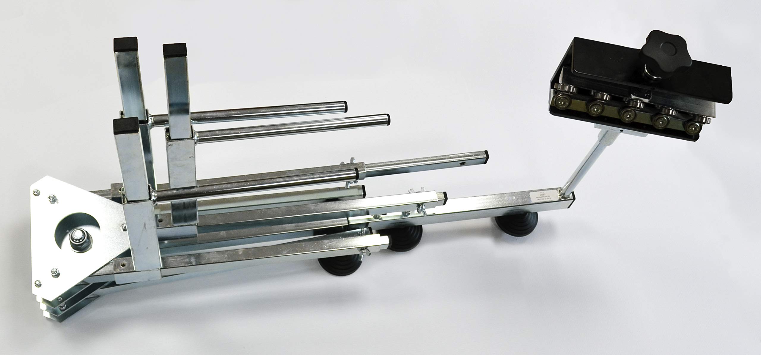 Support dérouleur avec module redresseur de tube Multicouche Ø16 à Ø26 | Repliable pour transport/rangement | Patins anti glisse NOYON & THIEBAULT