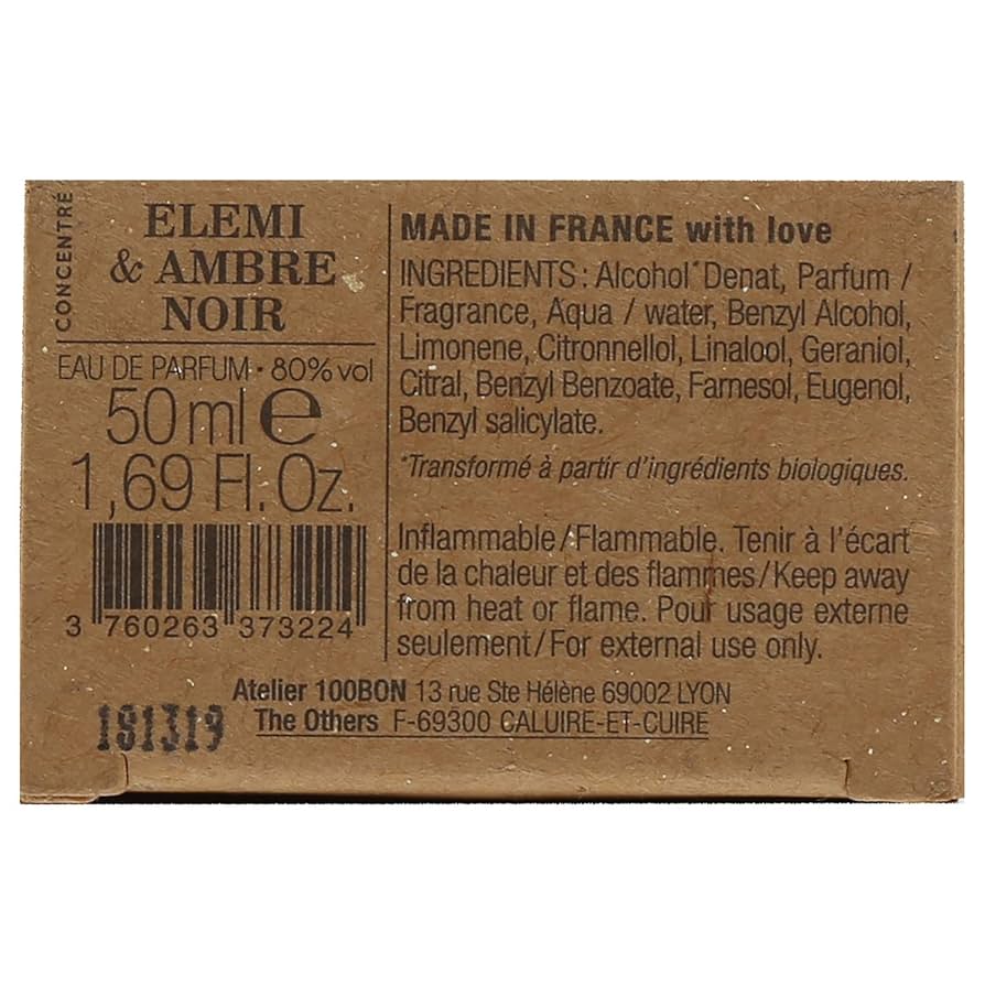 新品未使用未開封 ソンボン エレミ&ブラック・アンバー コンソントレ