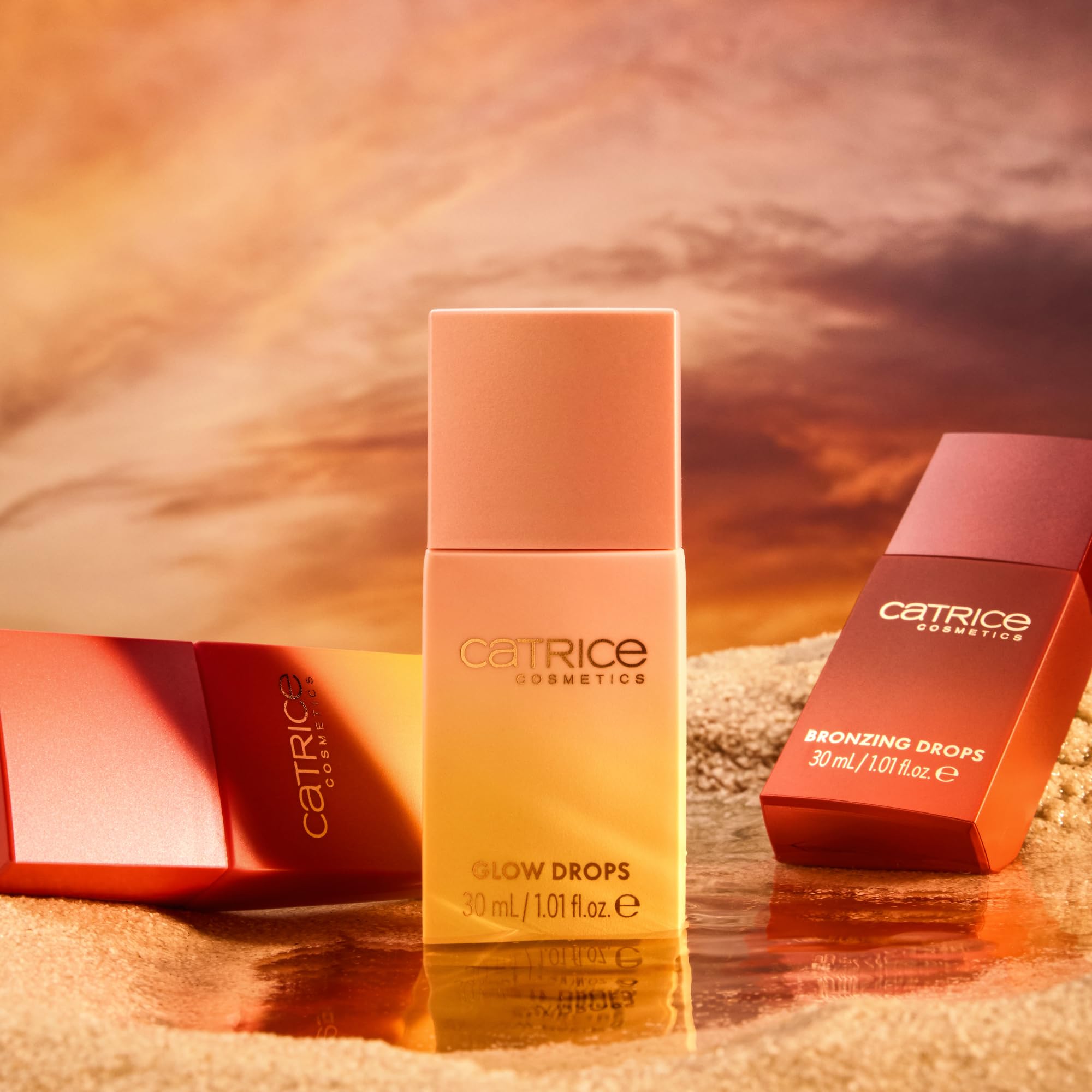 Catrice Kropelki brązujące MIDNIGHT SUN Bronzing Drops, naturalny, mieniący się (30ml)