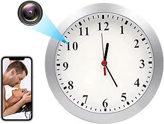 Wifi Spy Hidden Camera Wall Clock, HD 1080P Security for Home And Office, Nanny Cam/Pet Cam, Remote-Real Time Video, Support/Android*32GB