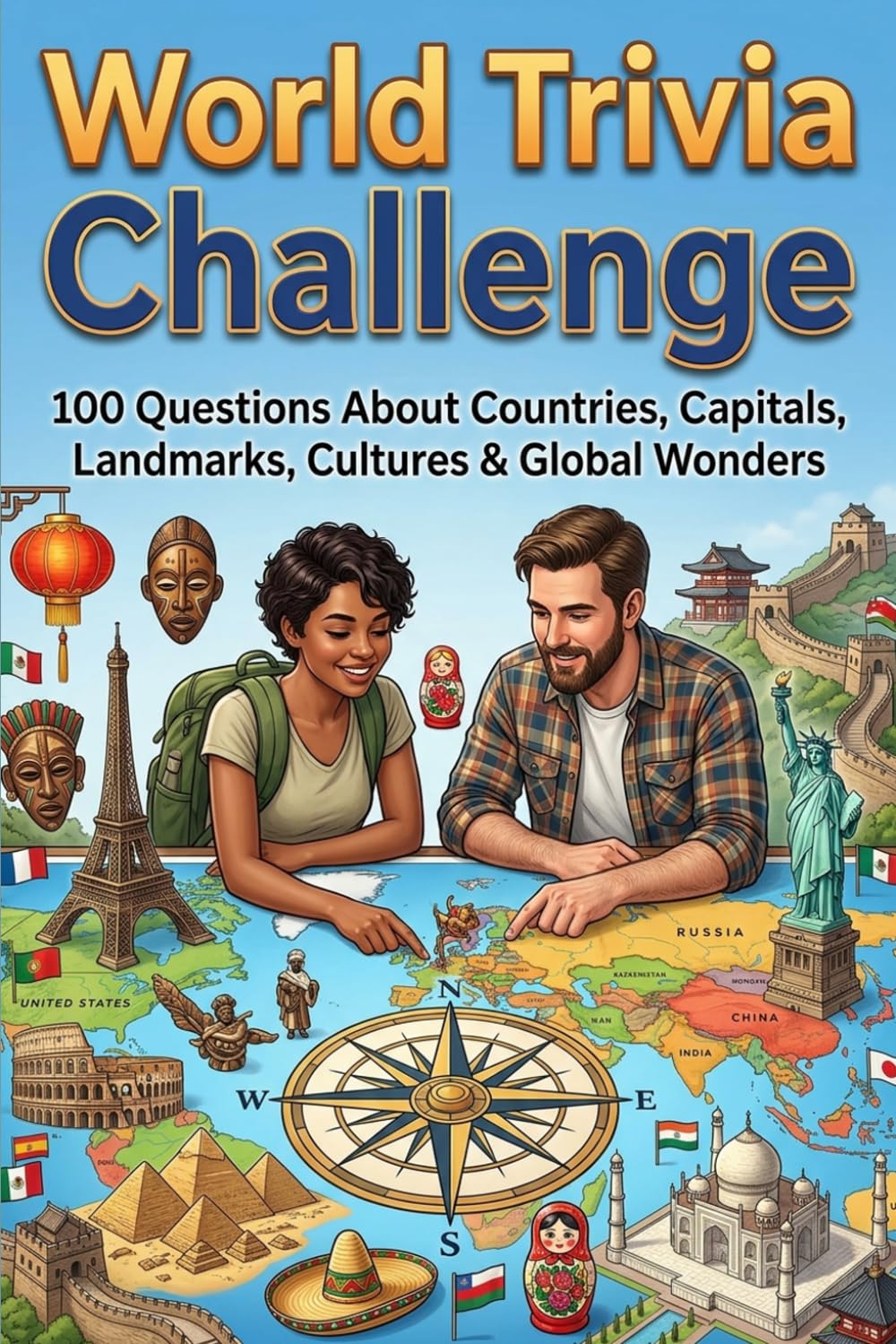 Global Trivia Quest: Test Your Knowledge on Geography, Cultures, and World Wonders | Explore Fascinating Facts and Quizzes on Flags, Foods, Languages, and More!
