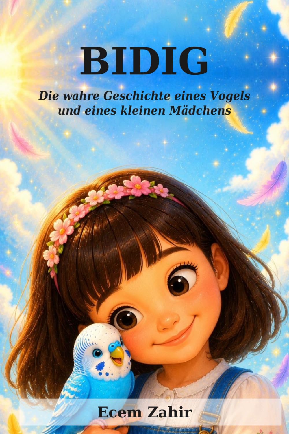 Bidig: Die wahre Geschichte eines Vogels und eines kleinen Mädchens | Kinderbuch über Freundschaft und Tierliebe | Bilderbuch mit liebevollen Illustrationen