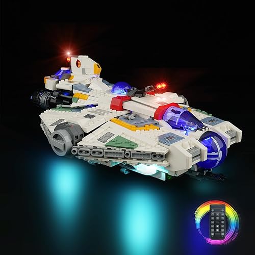 Miniatura 7 de Kit de luz LED para Lego Star Wars Ghost & Phantom II 75357, kit de iluminación creativa compatible con Lego 75357 (solo luces, sin juego de Lego)