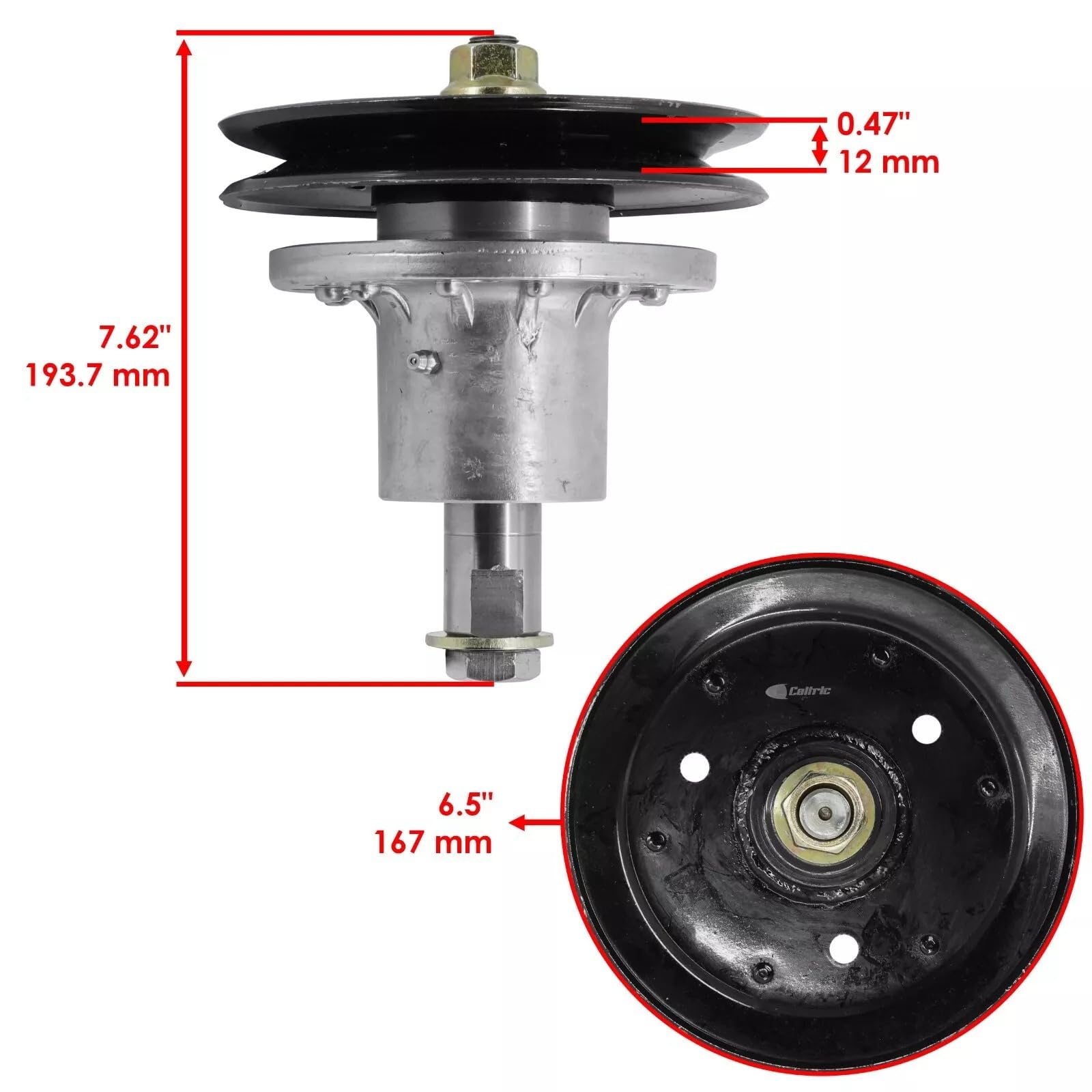 K.Ｌさま Amazon.com : 1-634972 1634972 Deck Spindle/Pulley Compatible with