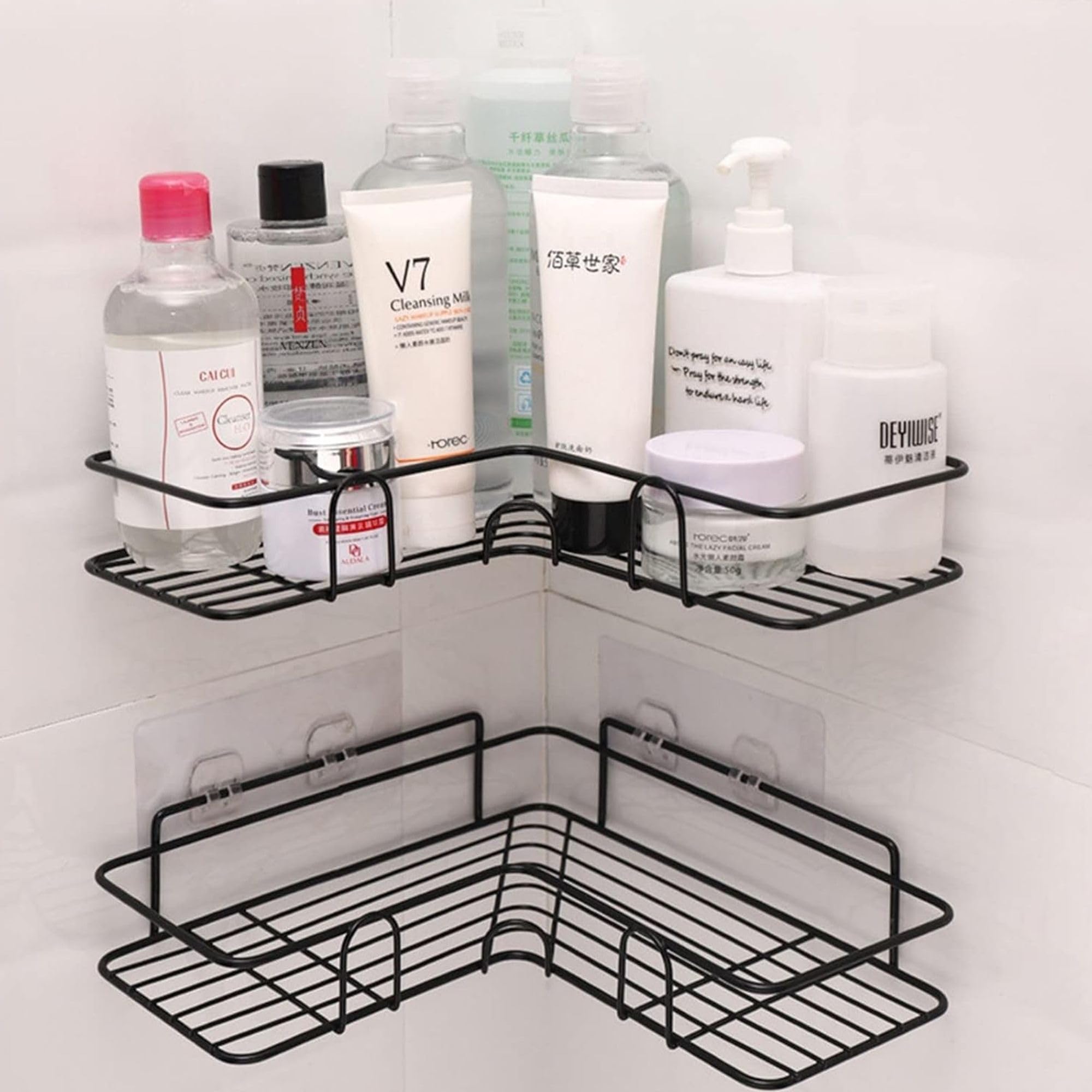 See full amazon price history chart for TNT THE NEXT TREND Self Adhesive Metal Corner Shelf for Bathroom | No Damage, Drill Free Installation Bathroom Accessories Holder TNT THE NEXT TREND Self Adhesive Metal Corner Shelf for Bathroom | No Damage, Drill Free Installation Bathroom Accessories Holder (B0DGLQF6YC) Amazon Price History, Amazon Price Tracker