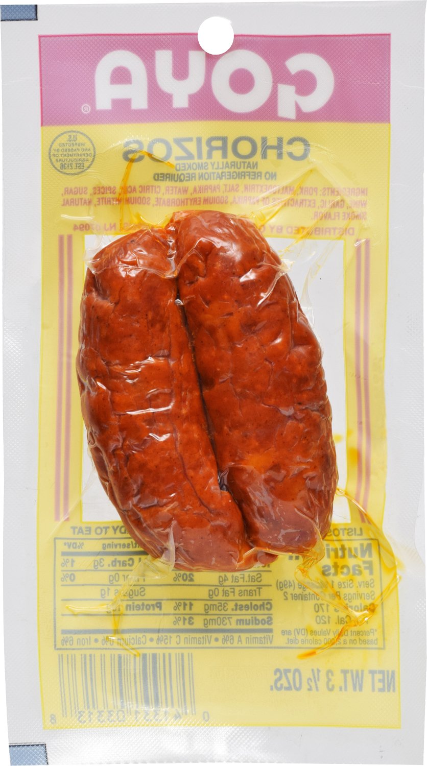 Goya Naturally Smoked Chorizos, 3.5 oz