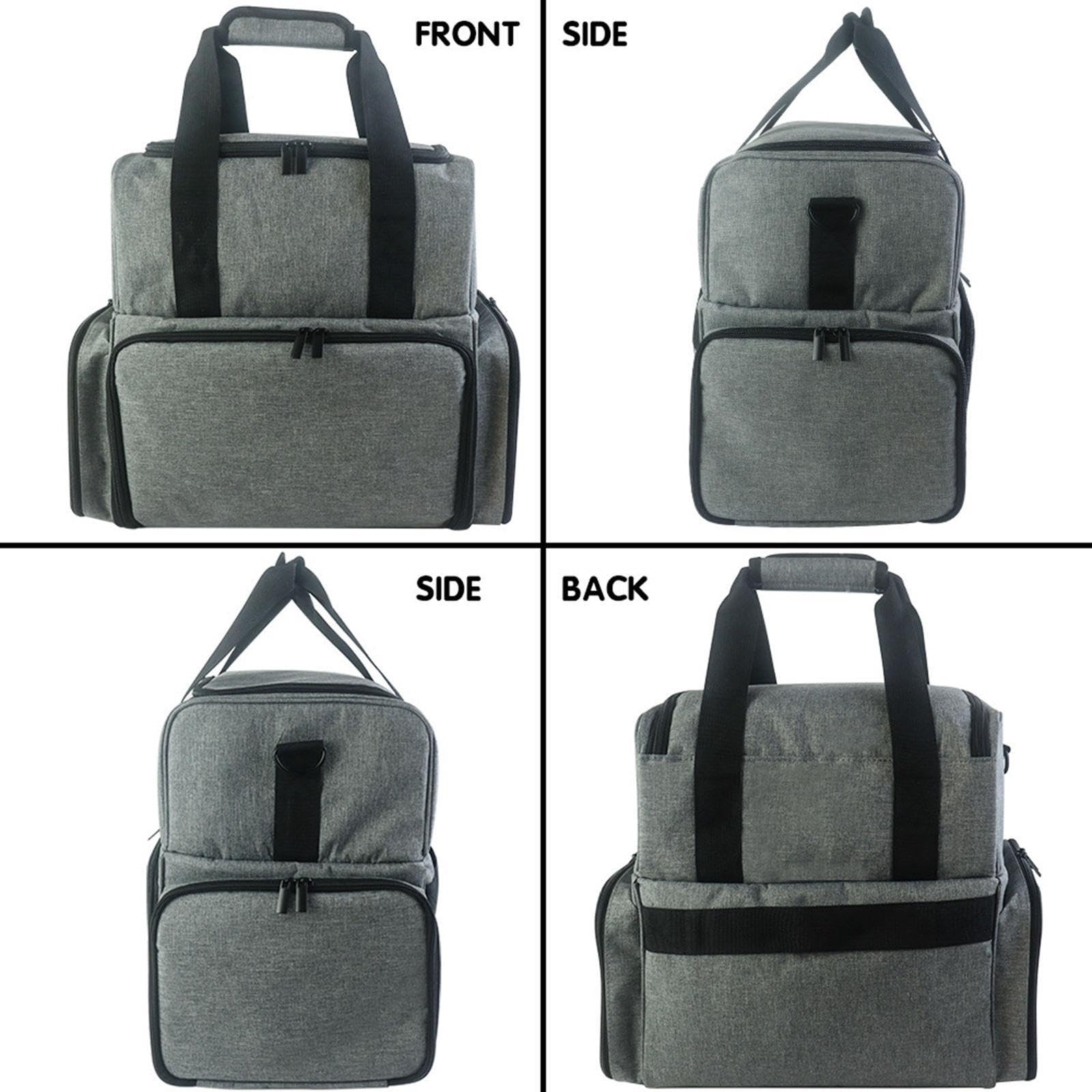 Nagellack Organizer, Nagellack Tragetasche, Multifunktionale Kosmetiktasche, GRAU