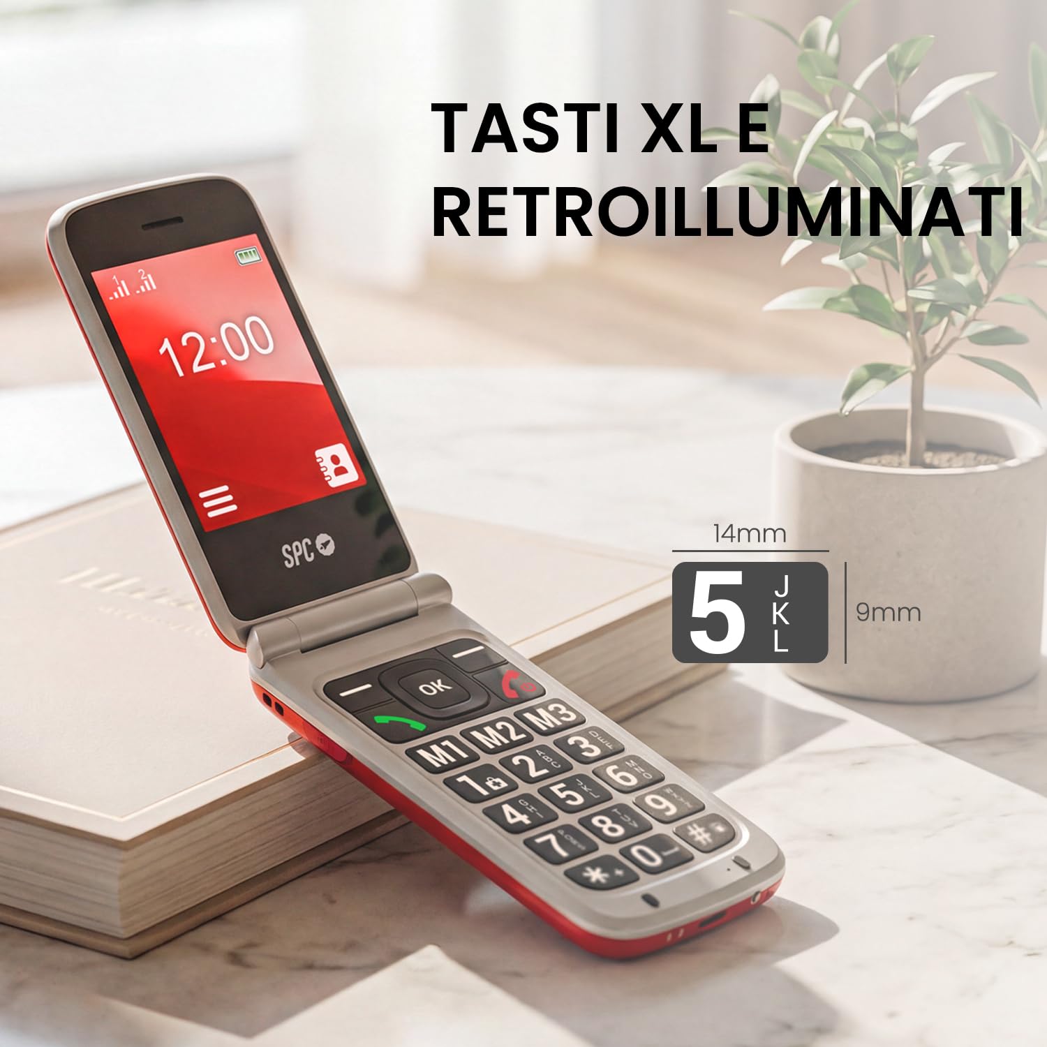 SPC Stella 3 - Telefono Mobile per Senza Experienza 4G - Dettaglio