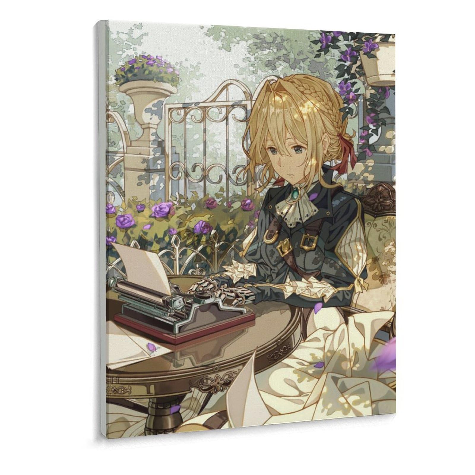 Amazon.co.jp: ヴァイオレットエヴァーガーデン イラスト 掛け絵