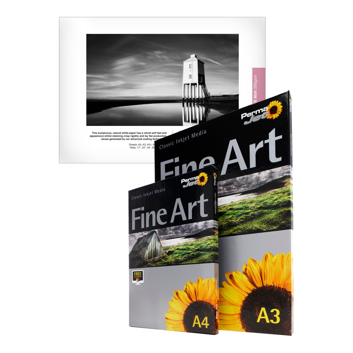 Permajet White Apj20613 Photo Paper Matte A6 – Photo Papers (, Matt, 285 G/M2, A6, 25 Sheets)