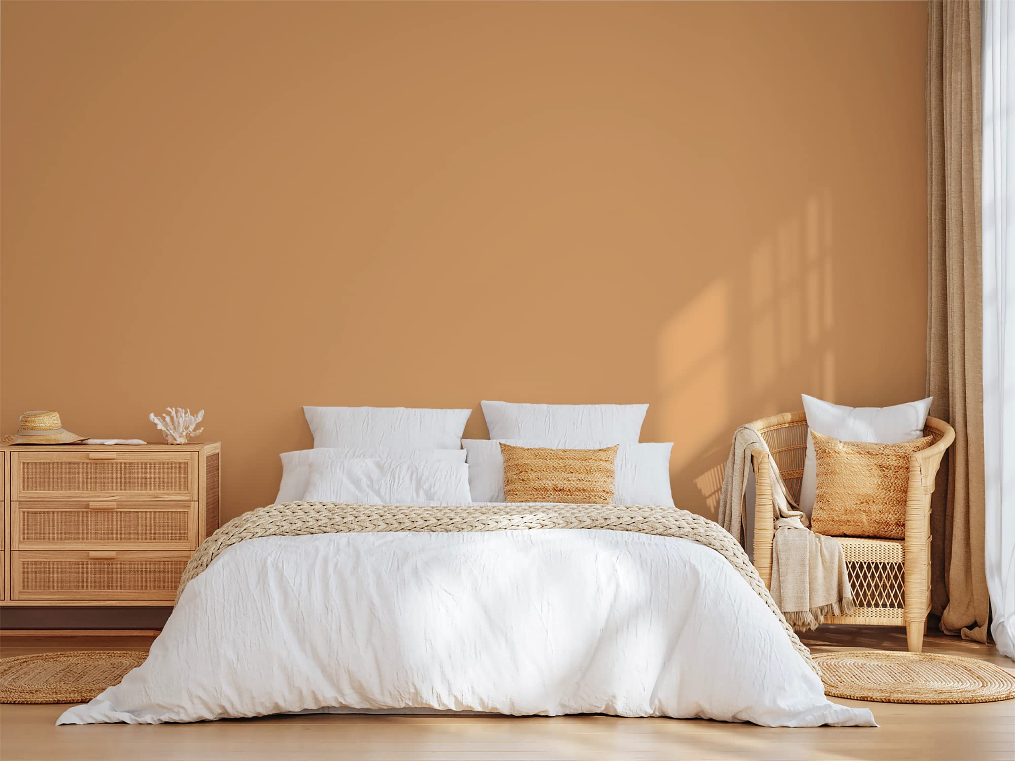 Pittura naturale ecologica effetto Satin NATURA – Tassili – parete interna – 34 colori – 9 L – 140 m2 ...