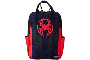 Loungefly Miles Morales Nylon Backpack: The Perfect Accessory for Young Spider-Man Fans