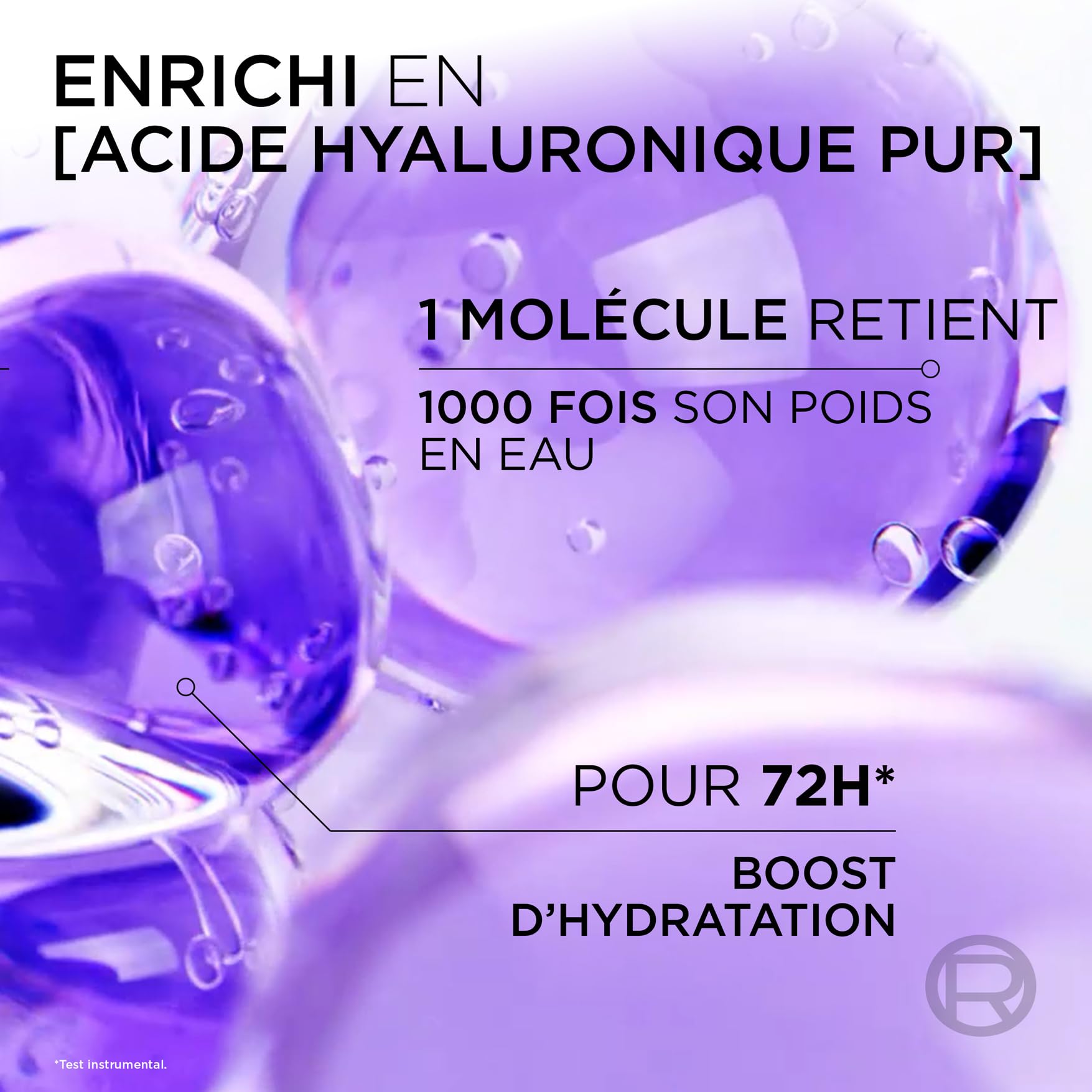 L’ORÉAL PARIS - Démêlant Ré-Hydratant - Cheveux Déshydratés et Fatigués - 10X Plus d'Hydratation 72H - À l'Acide Hyaluronique - Elseve Hyaluron Repulp - 250 ml