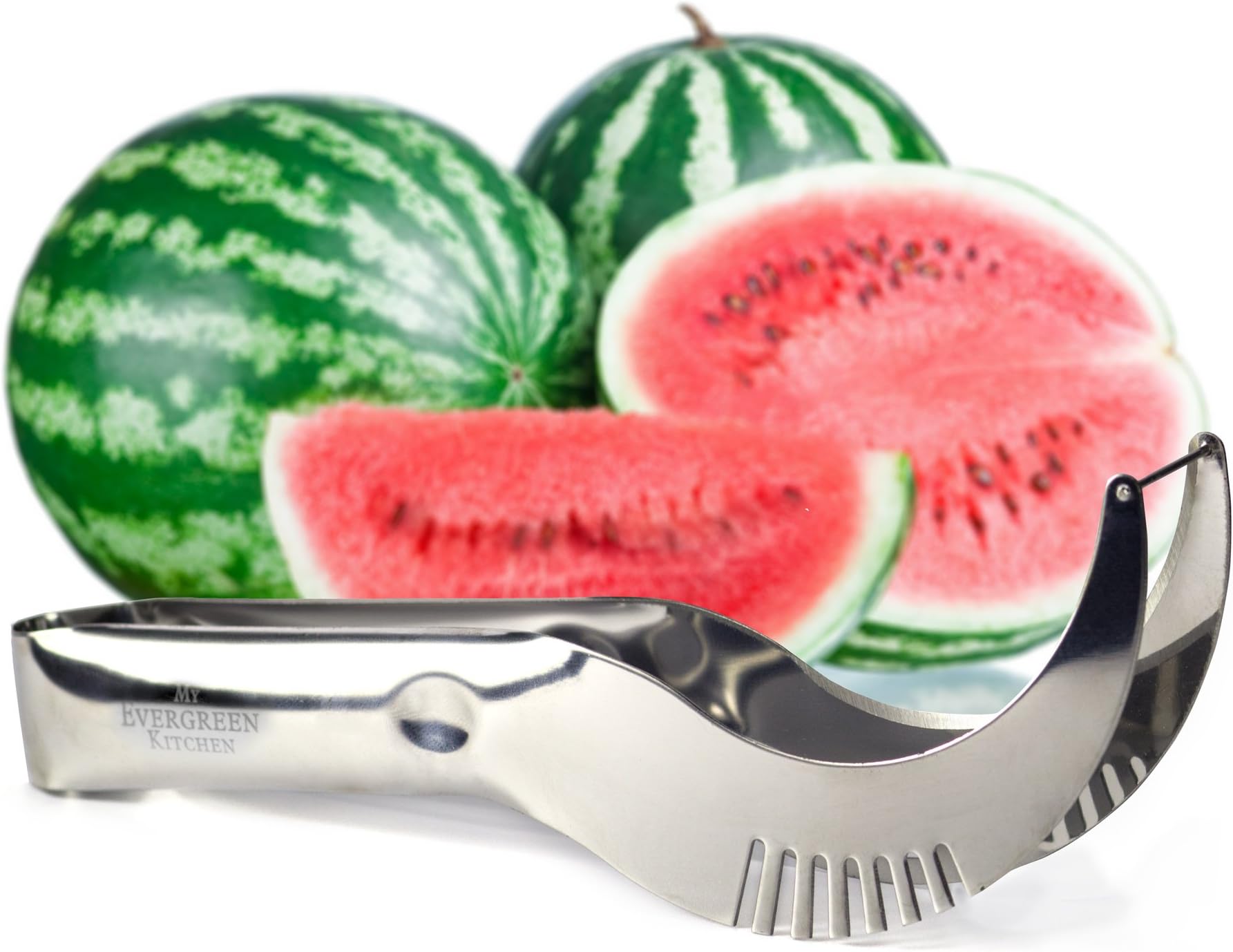 Watermelon cutter & knife - Easy to use Watermelon slicer from My EverGreen Kitchen
