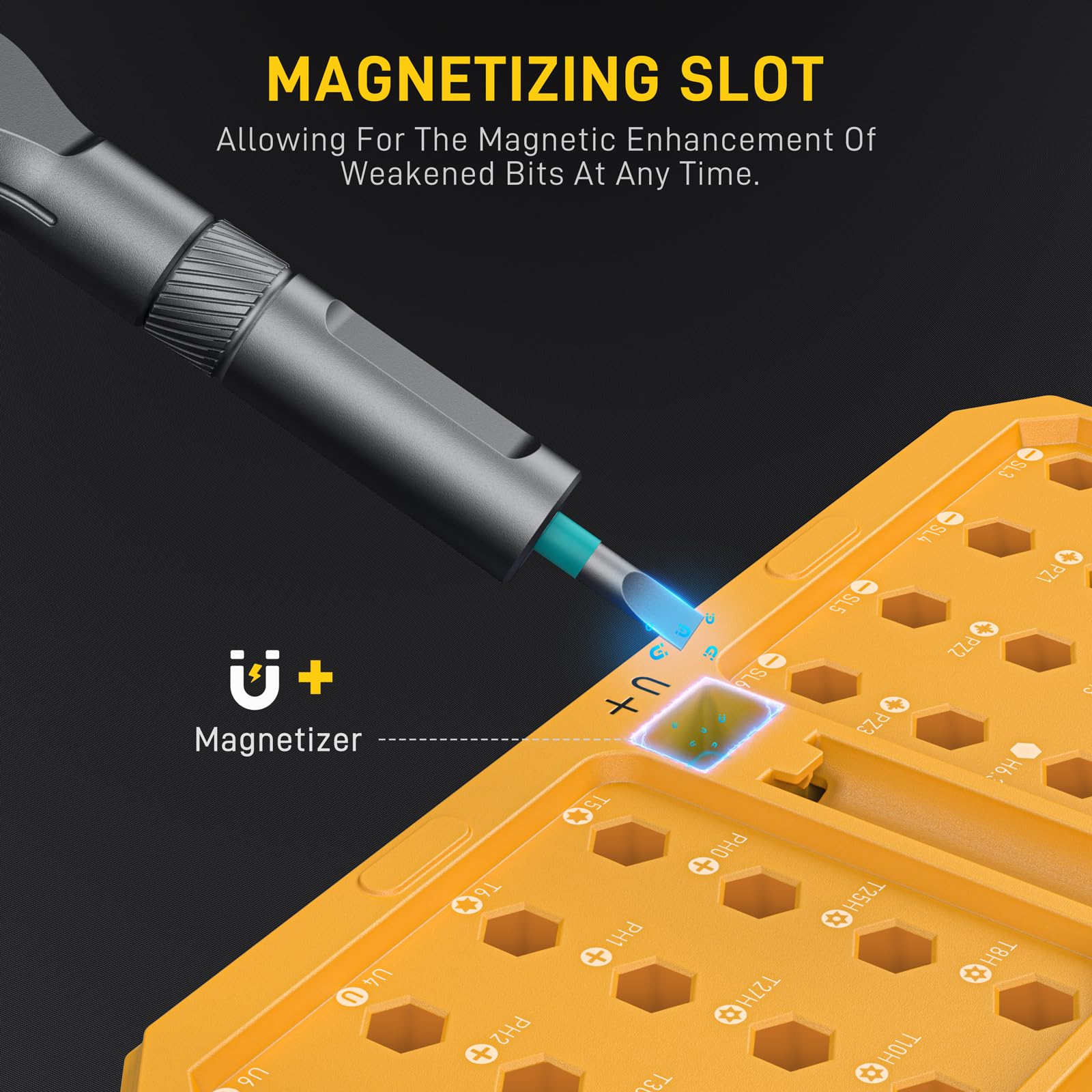 All in One 42 in 1 Magnetic Screwdriver Set Compact Precision Repair Kit for Games Console Tablet, Ring Doorbell, Glasses - Image 4