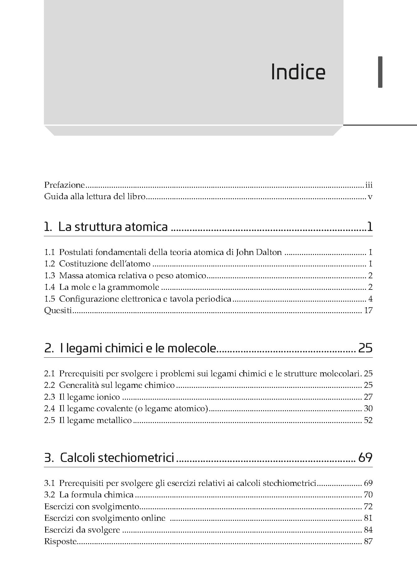 Problemi di Chimica