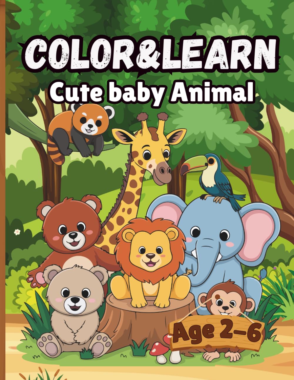 COLOR &LEARN : Cute Baby Animal
