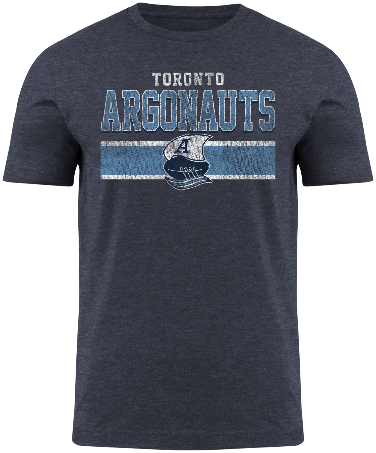 Bulletin Toronto Argonauts CFL Moxie Heathered T-Shirt - Navy - Boat Logo
