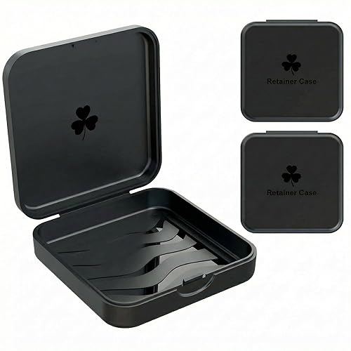 Miniatura 14 de Estuche de retención, ARGOMAX Aligner, caja de frenos, caja de ortodoncia de 2 piezas (rosa).